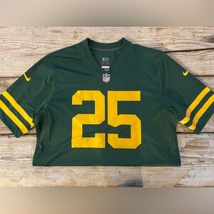 Green Bay Packers #25 Keisean Nixon 50s Classic Limited Jersey. Size Large